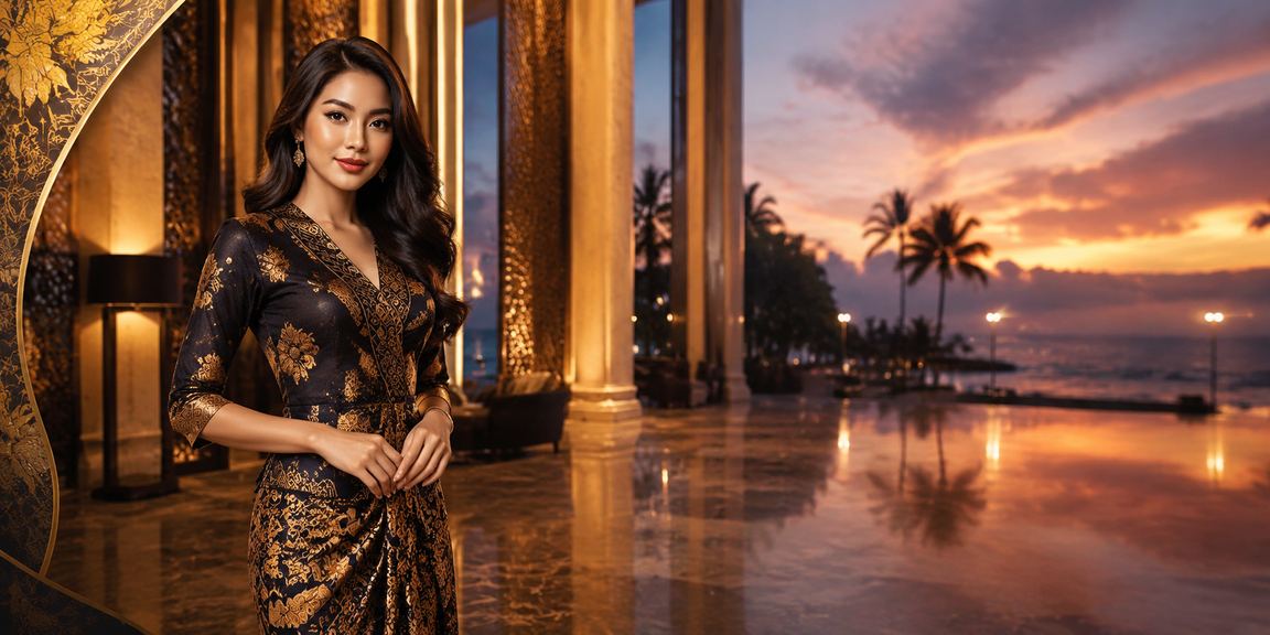 Aplikasi kasino dengan reka bentuk batik tradisional di Pulau Pinang